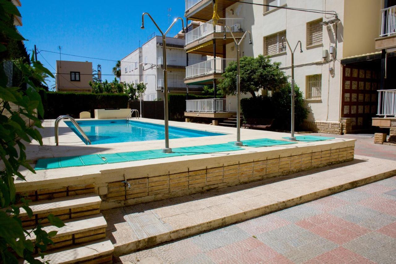 Apartamento - Wifi Free - Piscina - 50 M Playa Салоу Экстерьер фото